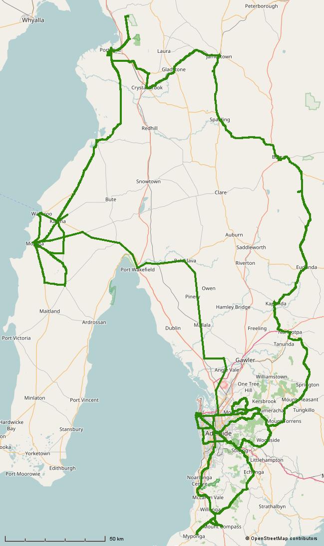 route map Sa 2017