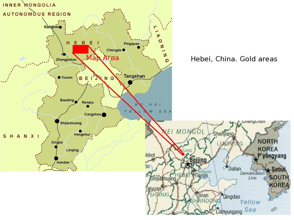hebei location map