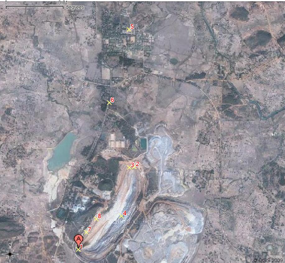 satellite image malanjkhand